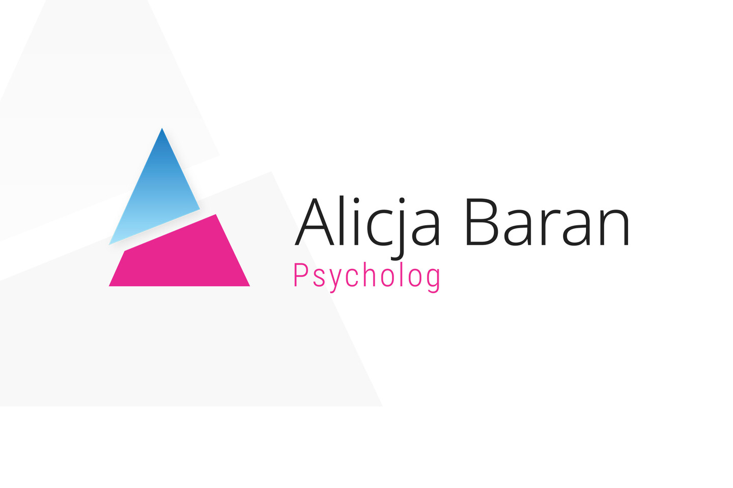 Psycholog Alicja Baran