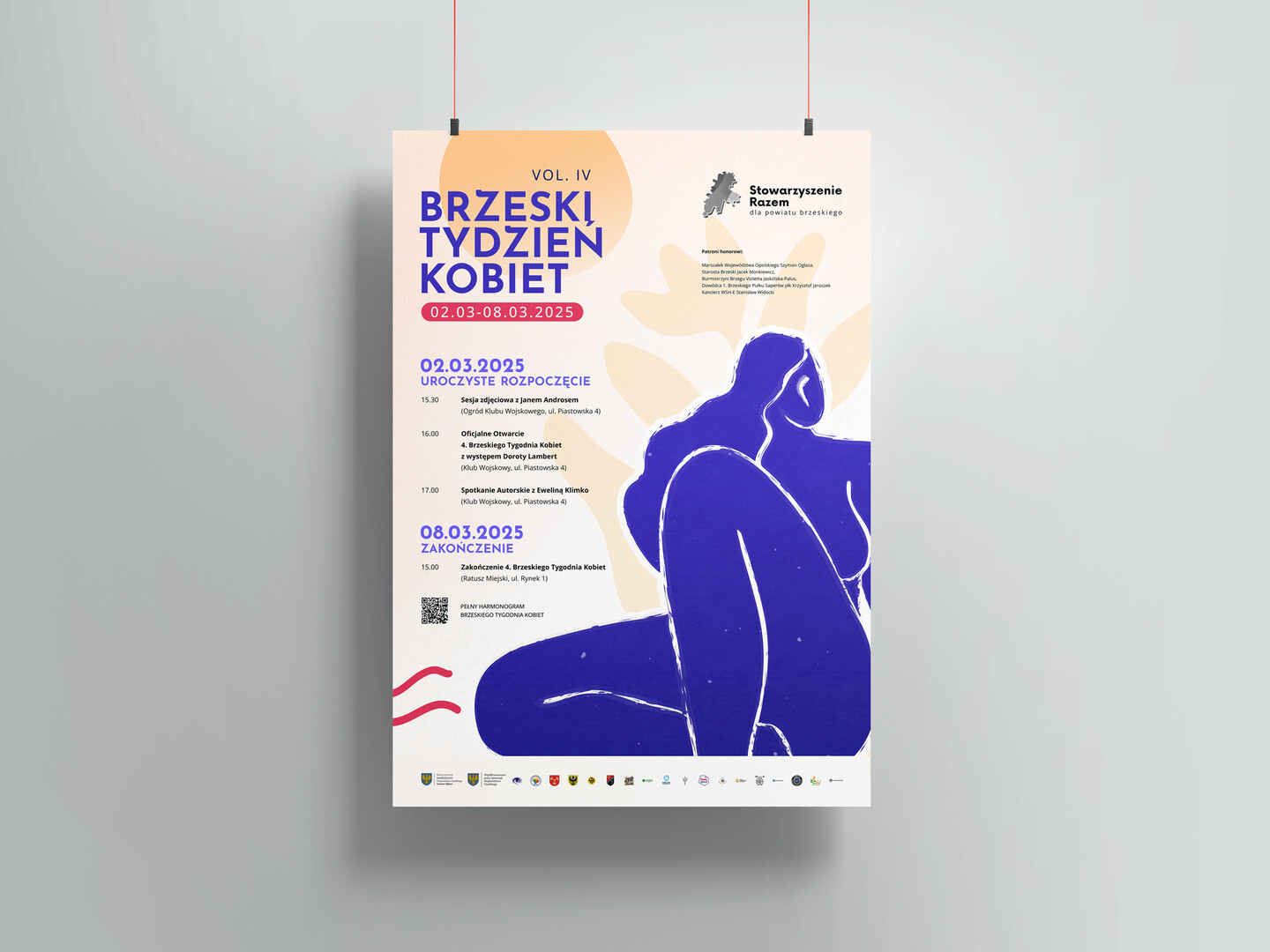 Plakat Brzeskiego Tygodnia Kobiet 2025