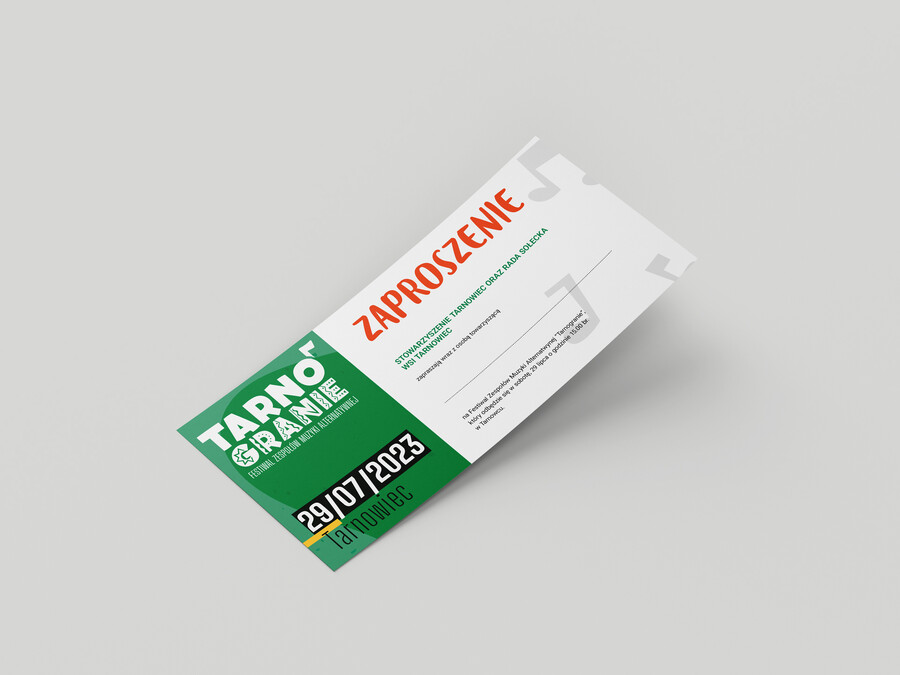 Zaproszenie na festiwal Tarnogranie