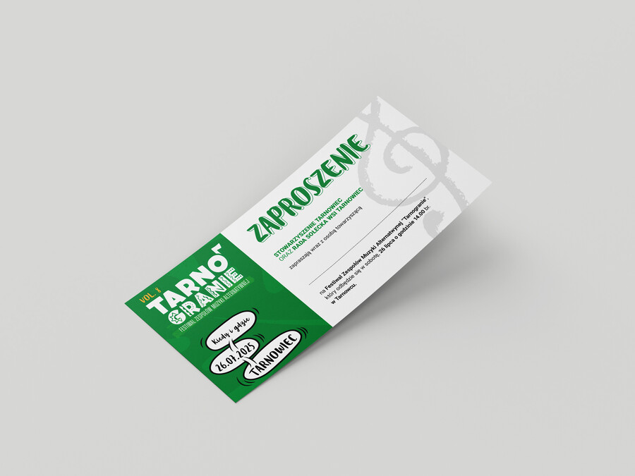 Zaproszenie na festiwal Tarnogranie