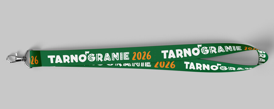 Smycz reklamowa festiwalu Tarnogranie 2026