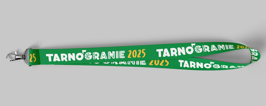 Smycz reklamowa festiwalu Tarnogranie