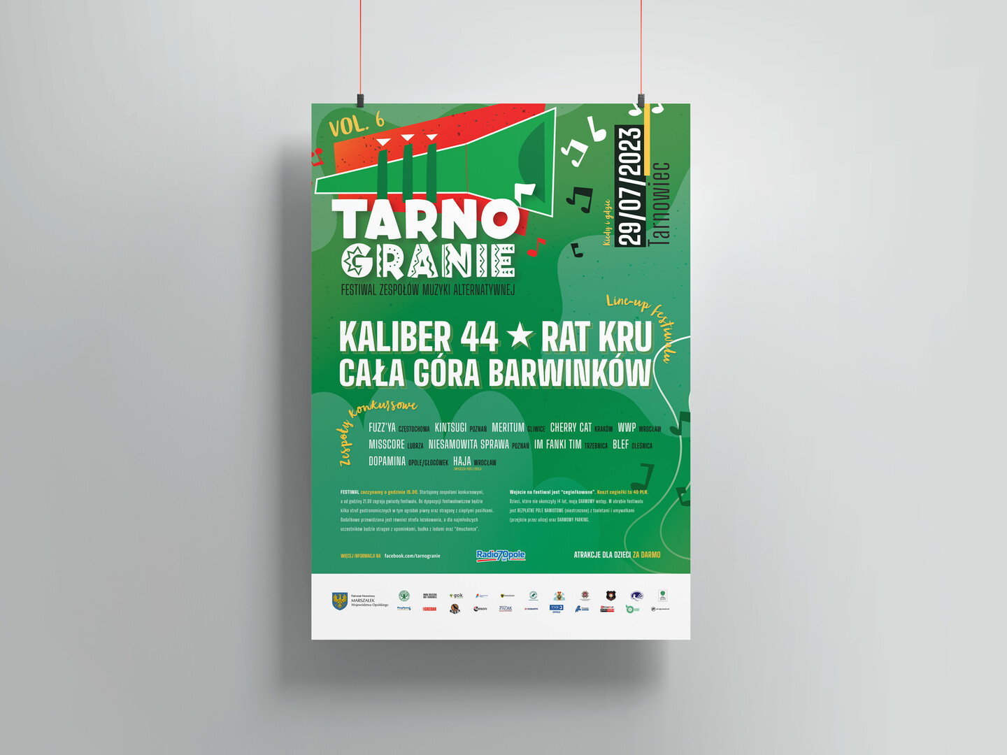 Plakat festiwalu Tarnogranie